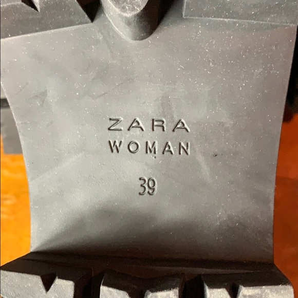 Zara Woman metallic brogues - size 39 - Picture 5 of 6